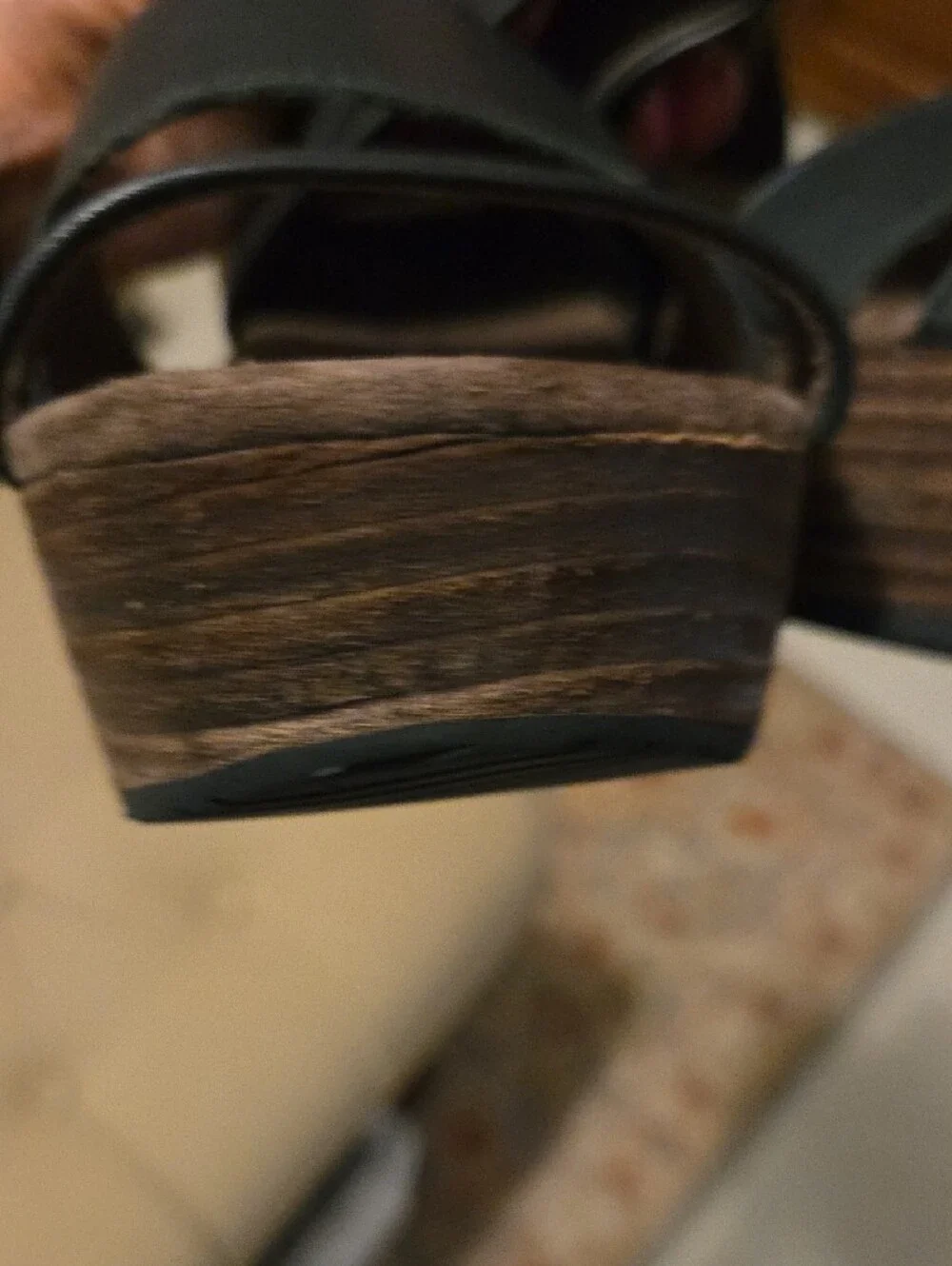 Caterpillar chunky wedge